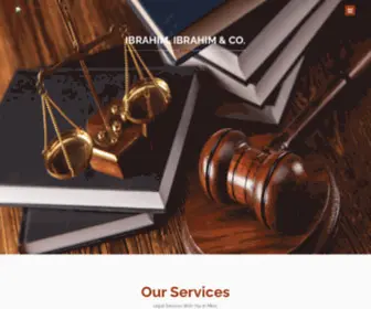 Ibrahimlawfirm.com.ng(Ibrahim Law Firm) Screenshot