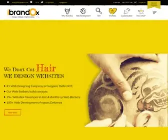 Ibrandox.com(#1 Website Designing Company in Gurgaon) Screenshot