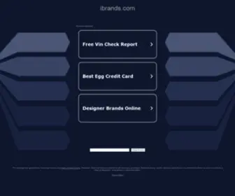 Ibrands.com(Market research company) Screenshot