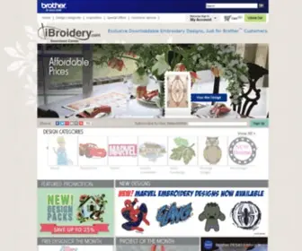 Ibroidery.com Screenshot