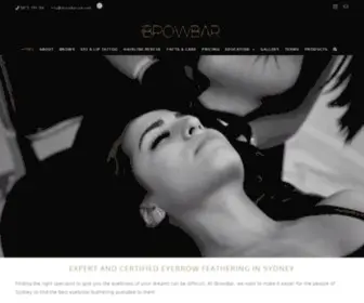 Ibrowbarsyd.com(Microblading Specialist in Sydney) Screenshot