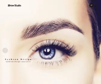 Ibrowstudio.com.sg(Friendly and Professional Eye Brow Specialists) Screenshot