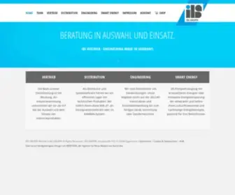 IBS-Gruppe.de(Home ) Screenshot