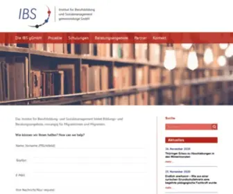 IBS-Thueringen.de(IBS) Screenshot