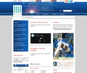 Ibsasport.org(Official website of IBSA) Screenshot