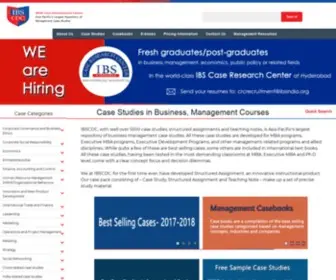 IBSCDC.org(Case Studies in Business and Management) Screenshot