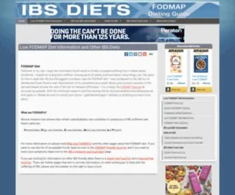 Ibsdiets.org(IBS Diets) Screenshot