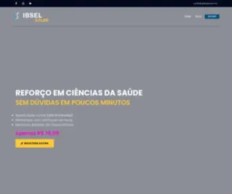 Ibsel.com.br(Reforço Universitário em Saúde) Screenshot