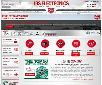 Ibselectronics.com(IBS Electronics) Screenshot