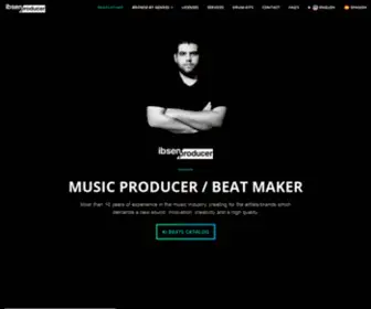 Ibsenproducer.com(Buy Instrumental Beats for sale Online) Screenshot