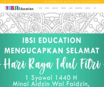 Ibsieducation.com(Ibsi Education) Screenshot