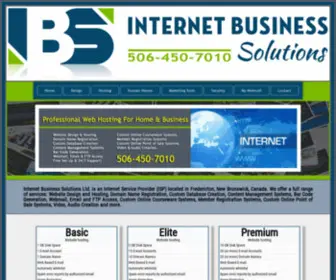 IBSLTD.ca(Internet Business Solutions) Screenshot