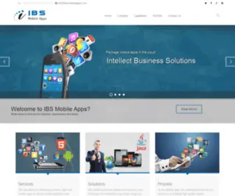 Ibsmobileapps.com(Intellect Business Solutions Mobile Apps) Screenshot