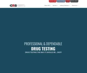 Ibsober.com(CRS Diagnostic Services) Screenshot