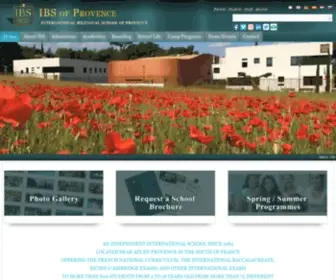 Ibsofprovence.com(École Internationale France) Screenshot