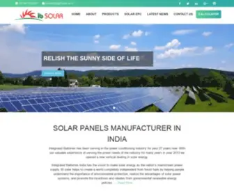 Ibsolar.co.in(IB Solar) Screenshot