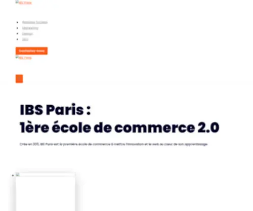 IBS.paris(IBS Paris : 1ère école de commerce 2.0) Screenshot