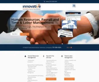 Ibspayroll.com(Innovative Business Solutions) Screenshot