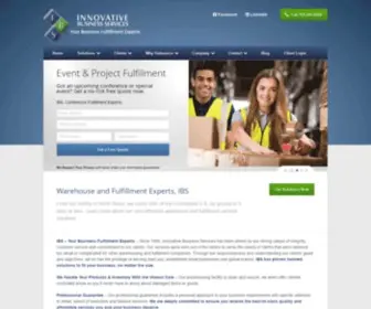 IBSTX.com(Dallas Warehouse &amp; Fulfillment Center for Small Businesses &amp; More) Screenshot