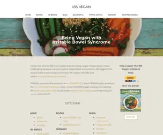 Ibsvegan.com(IBS Vegan) Screenshot
