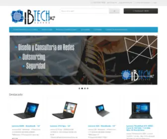 Ibtechpa.com(IB Tech Panama) Screenshot