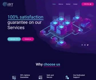 Ibtint.com(IBT Technology Company) Screenshot