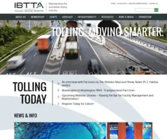 Ibtta.org(International Bridge) Screenshot