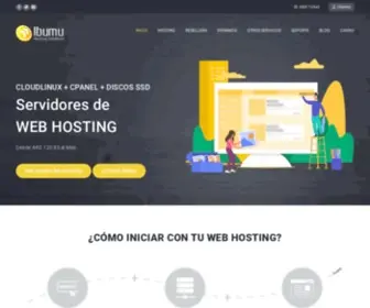 Ibumu.com(Hosting de alto rendimiento en Argentina) Screenshot