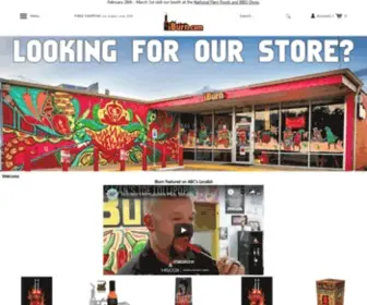 Iburn.com(Hot sauce shop and spicy store) Screenshot