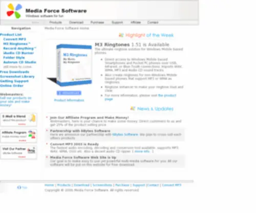 Iburn.net(Media Force Software) Screenshot