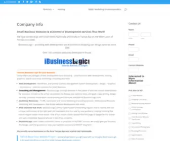 Ibusinesslogic.com(Creative Website Design and Development) Screenshot