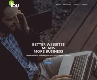 Ibusolutions.com(Ibu web services) Screenshot