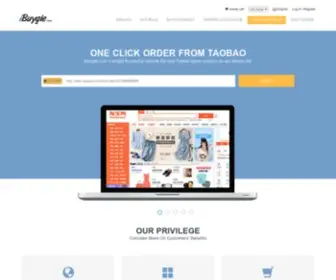 Ibuygle.com(Taobao Agent) Screenshot