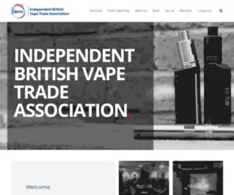 Ibvta.org.uk(IBVTA is the trade organisation for all responsible and ethical independent vape businesses in the UK) Screenshot