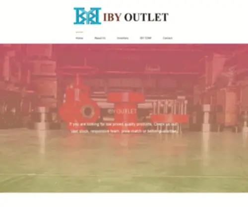 Ibyoutlet.com(IBY OUTLET) Screenshot