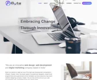 Ibyteinnovations.com(IByte Innovations) Screenshot
