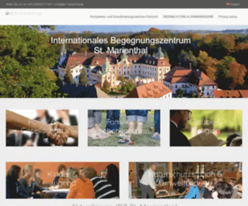 IBZ-Marienthal.de(Projekte und Seminare) Screenshot