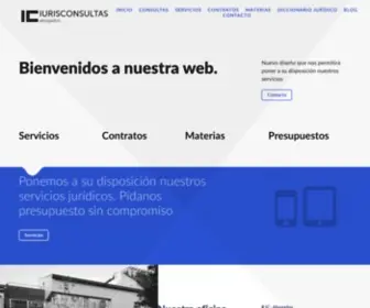 IC-Abogados.com(IC Abogados es un despacho de Abogados en Jaén Capital con garantía de compromiso con el cliente) Screenshot