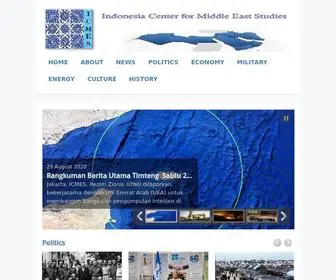 IC-Mes.org(Indonesia Center for Middle East Studies) Screenshot