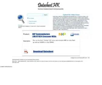 IC-On-Line.com(Electronic Datasheet Search And Download Site) Screenshot