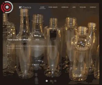 IC-Plastica.com.au(ICP Plastic Bottles and Jars Sydney IC) Screenshot