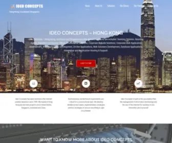 IC.com.hk(Ideo Concepts Company Limited) Screenshot