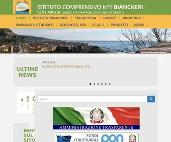 IC1Ventimiglia.edu.it(Istituto comprensivo n) Screenshot