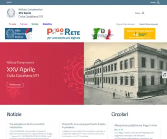 IC25Aprile.edu.it(Istituto Comprensivo XXV Aprile) Screenshot