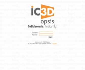 IC3Dopsis.com(IC3D Opsis) Screenshot