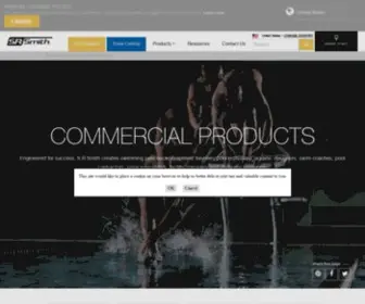 Icaaquatics.com(Commercial Pool Products) Screenshot