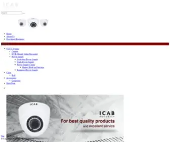 Icabsecurity.com(ICAB Security) Screenshot