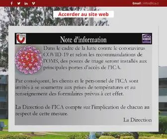 Ica.ci(INSTITUT DE CARDIOLOGIE D'ABIDJAN) Screenshot