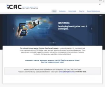 Icactaskforce.org(ICAC Home) Screenshot