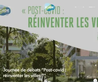 Icade.fr(Gestion immobilière) Screenshot